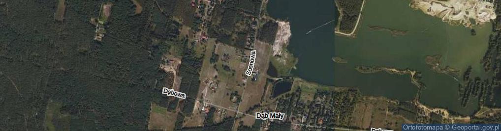 Zdjęcie satelitarne Sosnowa ul.